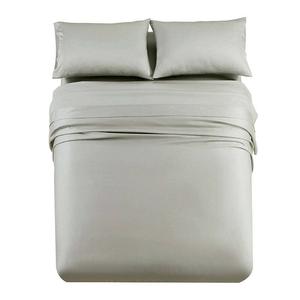 Набор простыней из тенселя с эвкалиптом — количество ниток 600 Egyptian Linens, серый