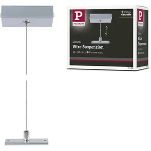 Светильники системы шин Linion подвесной трос 1,5 м 1 шт. Paulmann, Chromfarben