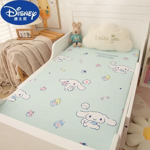 Disney Простыня на резинке 100х190 см, детская, хлопок, рисунок Milk Cow Dog, для матраса толщиной 3-9 см