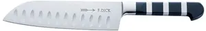 F. DICK Нож Сантоку "Серия 1905", (1 шт.), 18 см, с фестончатым краем Длина клинка 18 см., цвет edelstahlfarben