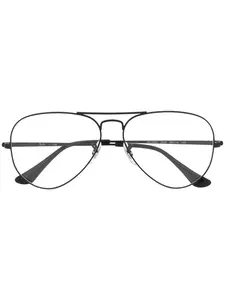 Массивные очки в круглой оправе Ray-Ban, черный