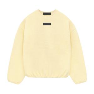 Толстовка Fear Of God Essentials Fear of God Essentials Polar Fleece Crewneck, желтый
