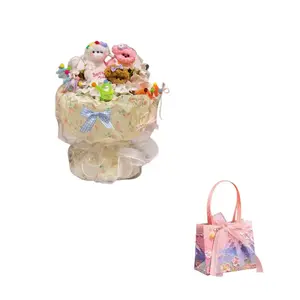 Плюшевая кукла Twisty Dog Bouquet высотой 35 см Runcan