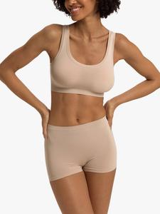 Кроп-топ с длинными рукавами Hanro, Coffee Quartz