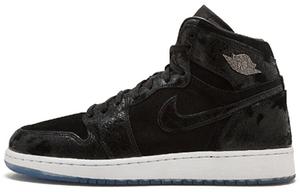 Кроссовки Jordan 1 Retro High Heiress Black Suede GS