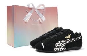 PUMA Speedcat Collection низкие повседневные кроссовки Unisex черный белый