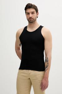 Хлопковая майка United Colors Of Benetton, черный