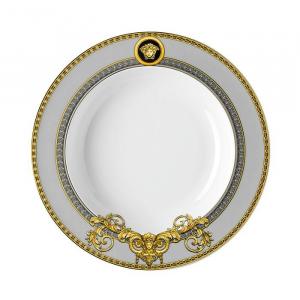 Rosenthal встречает Versace Prestige Gala Суповая тарелка с ободком, черный