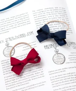 Небольшие резинки для волос (набор из 2 штук) Panpantutu, цвет Prima Navy Red