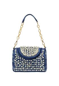 Сумка через плечо NAEMI, синий деним