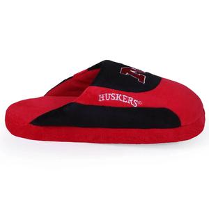 Тапочки-слипоны унисекс Nebraska Cornhuskers Low Pro Stripe NCAA