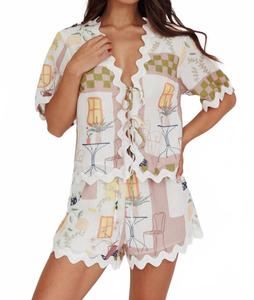 Топ с завязками One and Only Collective, белый