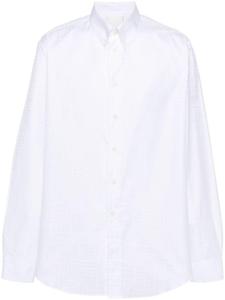 Givenchy рубашка с логотипом 4G, белый