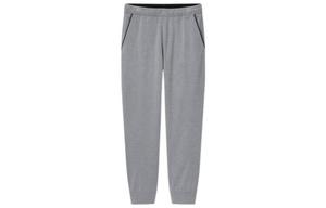 Трикотажные спортивные штаны мужские серые Uniqlo, серый