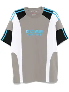Martine Rose футболка с панелями, серый