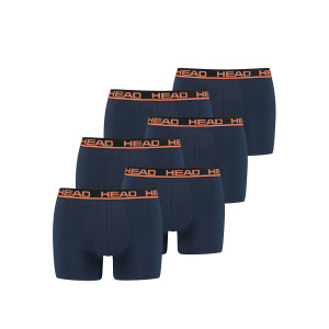 Боксеры HEAD Boxershorts Head Basic Boxer 6P, цвет 010 - Blue / Orange