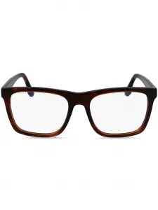 Очки в прямоугольной оправе Victoria Beckham, коричневый