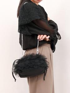 Сумка через плечо Cachecache / с тюлевой оборкой