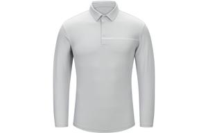 Футболка-поло мужская с воротником-поло умеренного прямого кроя KELME, светло-серый