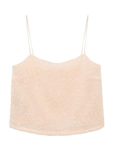 Топ MANGO XLENJU, цвет Nude