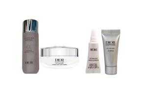 Набор для ухода за кожей, нежный и успокаивающий, питающий и увлажняющий, комплект из четырех предметов DIOR