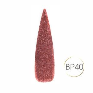 Пыльно-розовая голограмма Glitter Dust - Bp40, SUNFLOWER