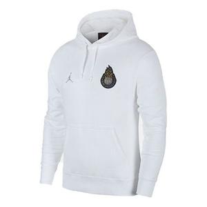 Толстовка Air Jordan Legacy Basketball hooded Pullover White, белый