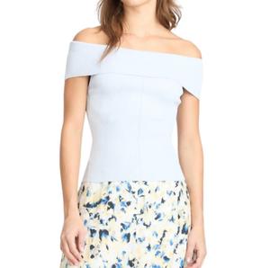 Вязаный топ Zhuri в цвете Ballard Blue Tanya Taylor