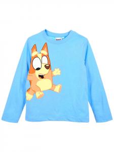 Рубашка с длинными рукавами Bluey & Bingo светло-голубого цвета Bluey