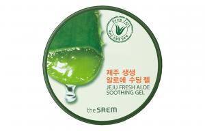 Увлажняющий крем-гель для лица Aloe Vera успокаивающий и увлажняющий 300 мл The Saem