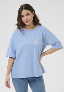 Футболка с принтом KAHARRIES Kaffe, синий