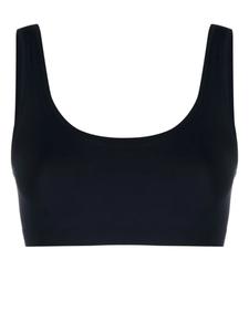Hanro укороченный топ с U-образным вырезом, синий