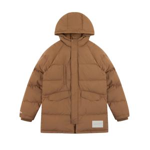 Mitchell Ness Куртка пуховик Mitchell & Ness унисекс коричневый, Brown