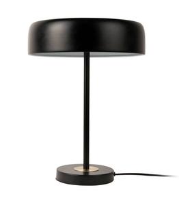 Настольная лампа Leitmotiv Disc, черный - железо - 30 x 40 x 30 см