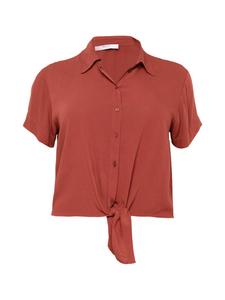 Блузка About You Cornelia, каштановый