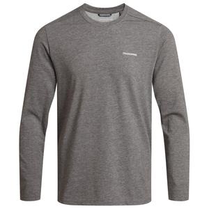 Лонгслив Craghoppers Nosilife Abel, цвет Black Pepper Marl