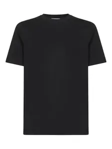 Футболка с круглым вырезом и короткими рукавами D4.0, черный