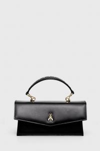 Кожаная сумочка Patrizia Pepe, черный