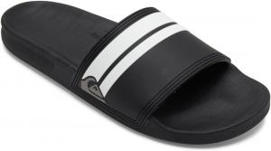 Мужские сандалии Quiksilver Rivi Slide с комфортом Hydrobound, черный/серый