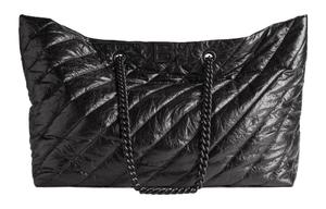 Crush Большая Стеганая Сумка-тоут Balenciaga