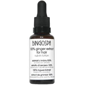 Экстракт имбиря 100% лосьон для волос, 30 мл Bingospa