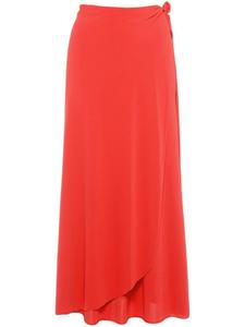 ERES юбка миди Julieta с драпировкой, красный