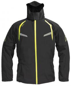 Мотоциклетная дождевая куртка DANE byge xpr-tex, Black/Yellow