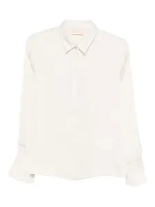 Рубашка с длинными рукавами Accolto I Blues, бежевый