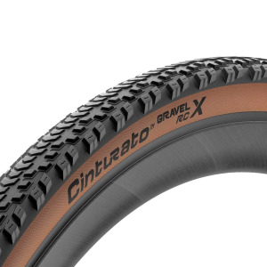 Покрышка cinturato gravel rcx tlr Pirelli, цвет tan