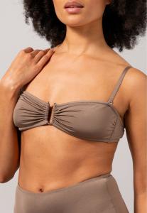 Верх бикини Understatement, серый
