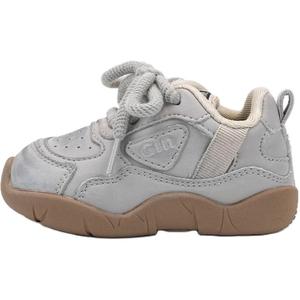 Серые детские ботиночки для малышей QINUOSHU, серый