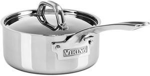 Сотейник Viking из нержавеющей стали с крышкой 1,8 л, стальной