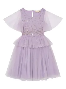 Многоярусное платье с декором Orchid Radiance Tutu Du Monde, фиолетовый