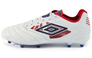 Футболка мужская с низким верхом белый/синий манор/красный рококо Umbro, Umbro белый/синий манор/красный рококо